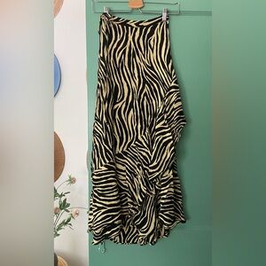 Faithfull the Brand Animal Print Maxi Skirt